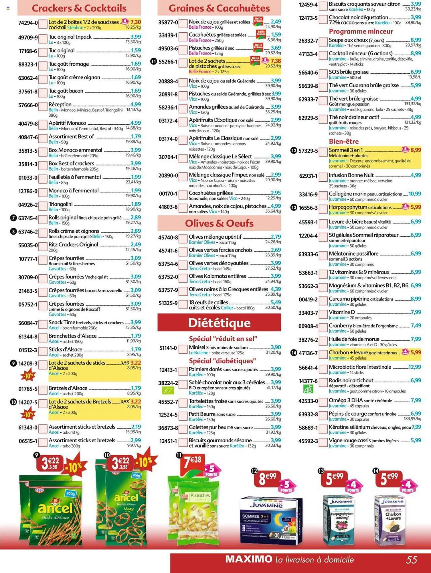 Catalogue Maximo du 19 janvier au 25 février 2024 - Catalogue page 55