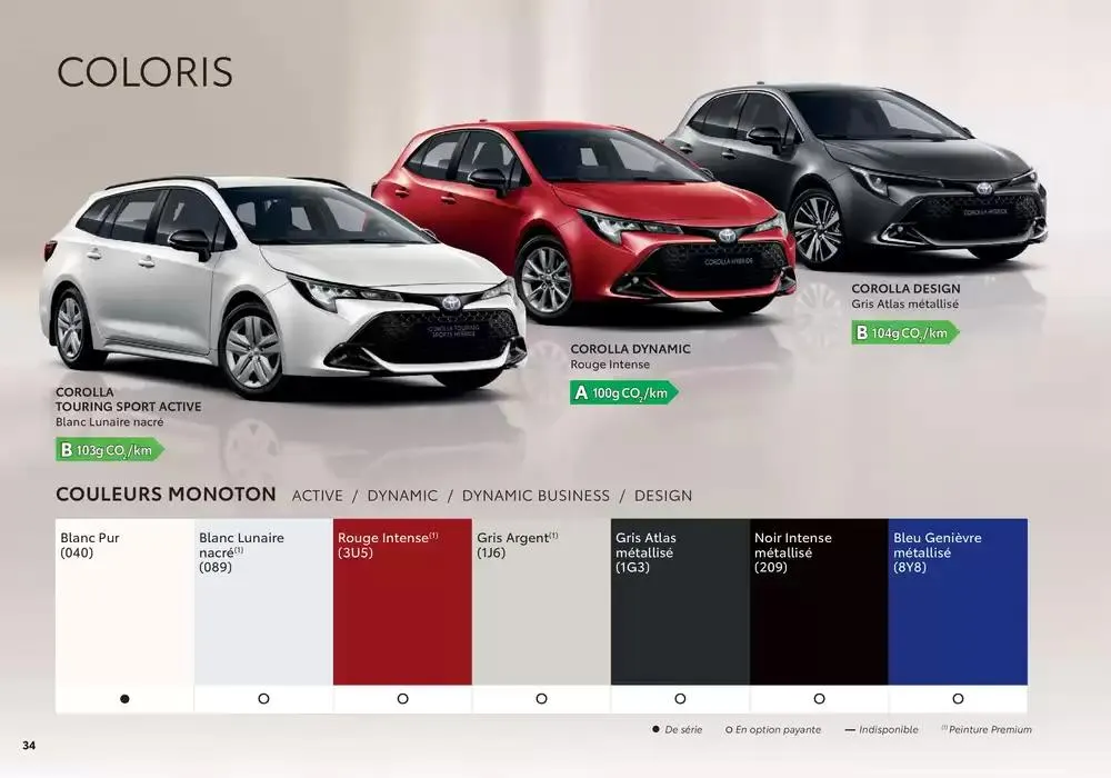 Toyota Corolla  du 11 février au 11 février 2026 - Catalogue page 34