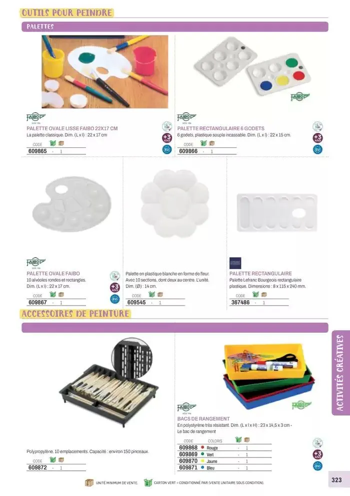 Nos Catalogues Thématiques du 1 janvier au 31 décembre 2025 - Catalogue page 325