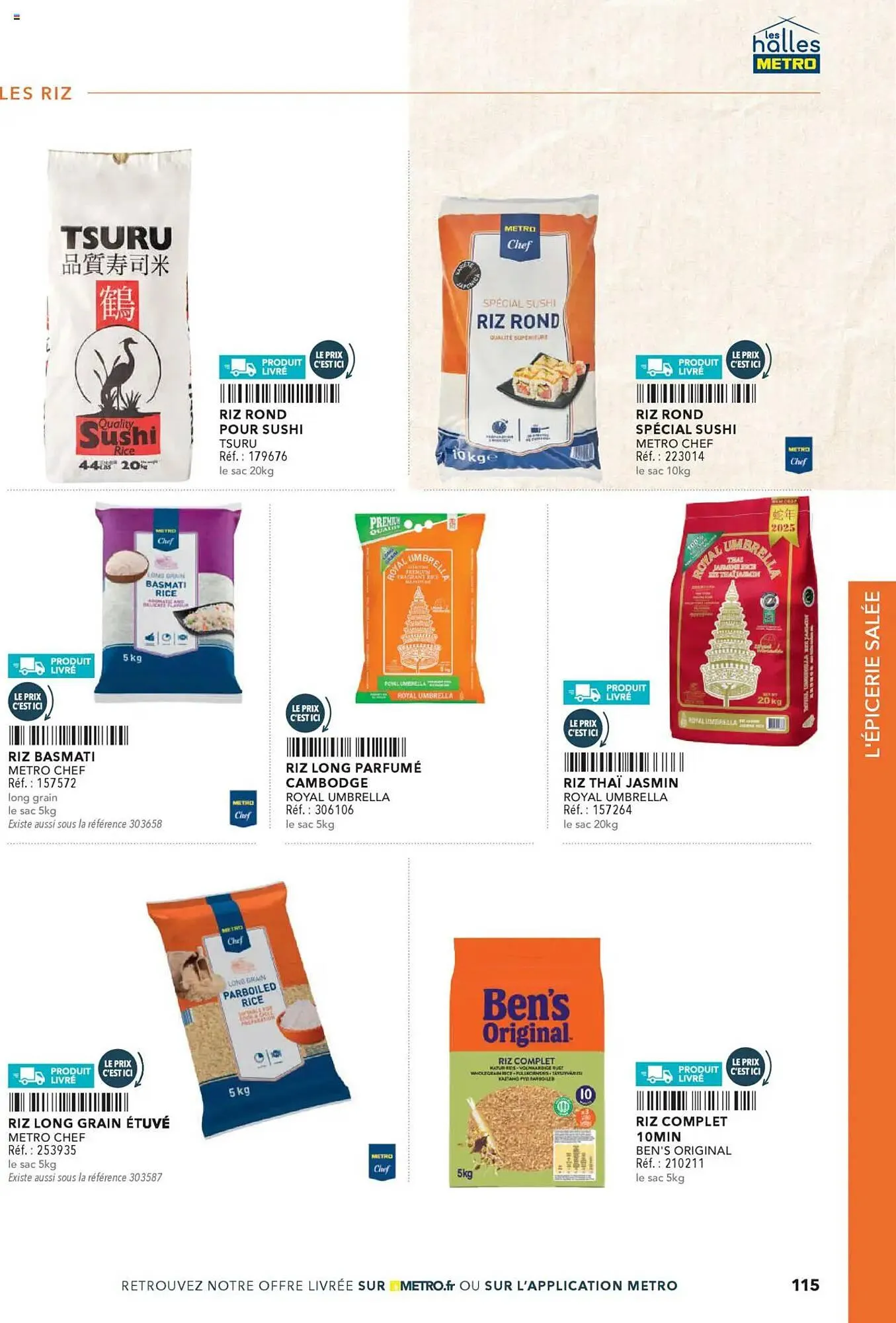 Catalogue METRO du 24 avril au 31 décembre 2025 - Catalogue page 115