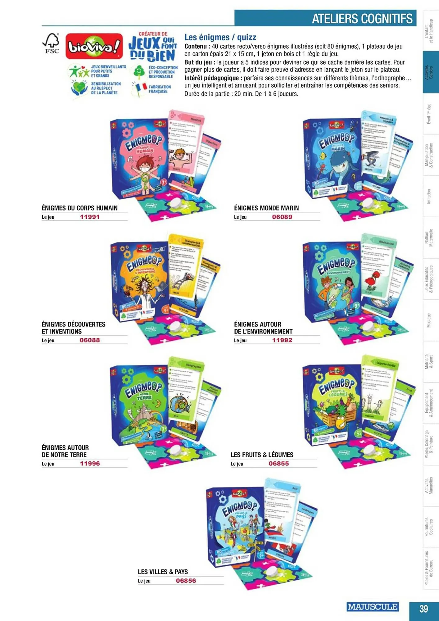 Catalogue Majuscule du 2 mai au 31 décembre 2023 - Catalogue page 63