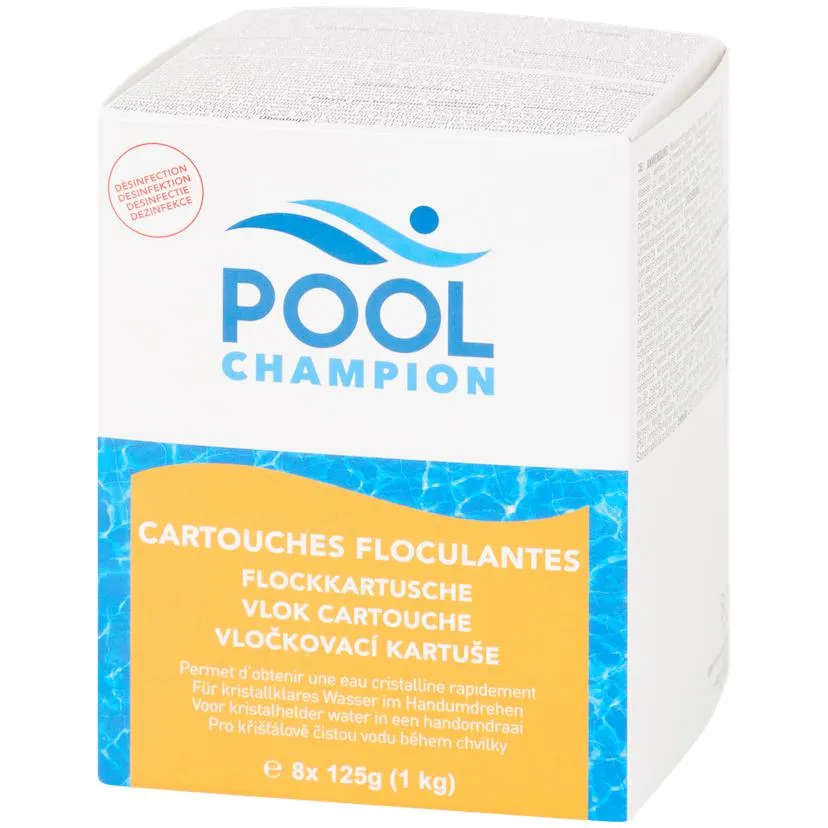 Cartouches floculantes Pool Champion