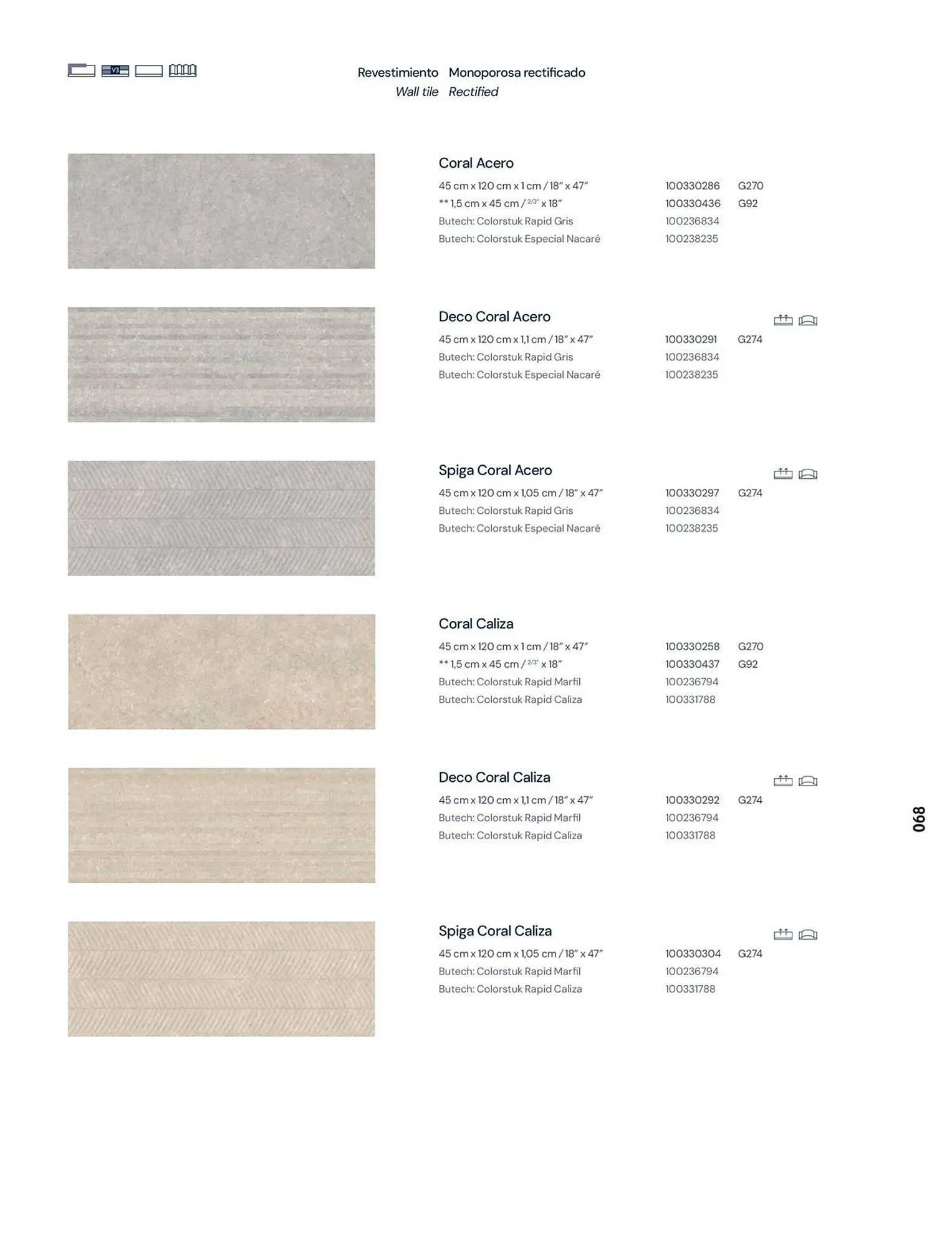 Catalogue Porcelanosa du 23 décembre au 31 décembre 2026 - Catalogue page 70