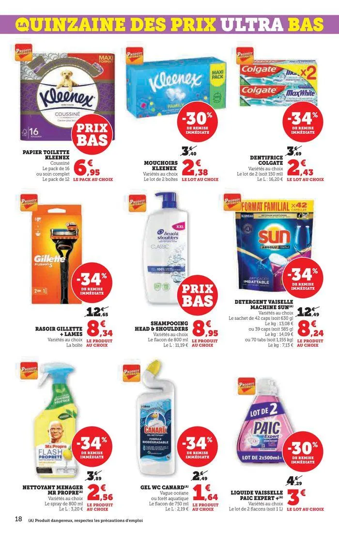 Catalogue SUPER U du 20 août au 1 septembre 2024 - Catalogue page 18