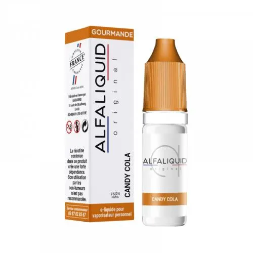 E Liquide CANDY COLA 10 ml - Alfaliquid