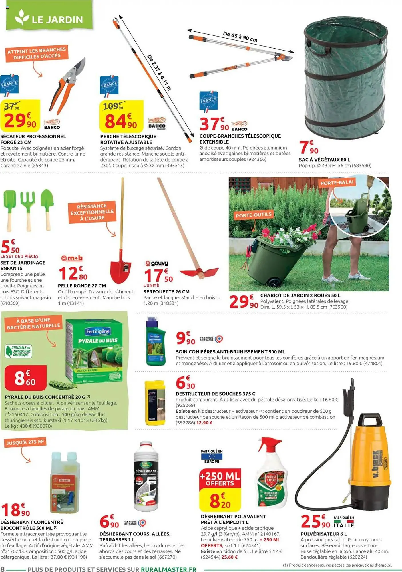 Catalogue Rural Master du 7 juillet au 26 juillet 2025 - Catalogue page 8