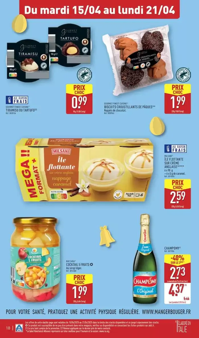 Arrivages de Pâques à prix discount du 15 avril au 21 avril 2025 - Catalogue page 21