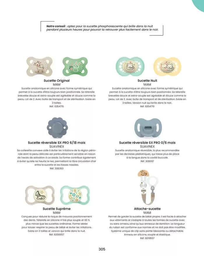 Collection 2024-2025 du 20 août au 30 juin 2025 - Catalogue page 307