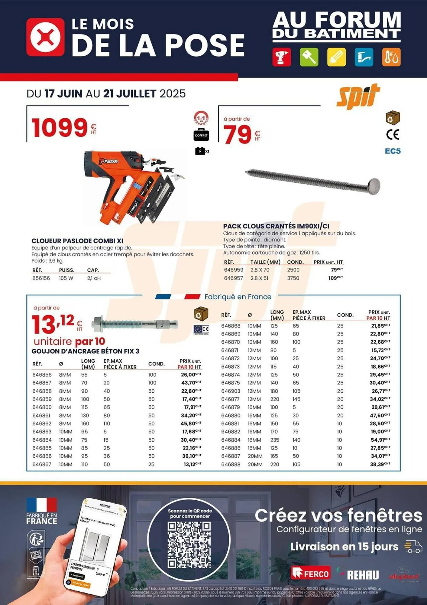 Catalogue Au Forum du Bâtiment du 17 juin au 21 juillet 2025 - Catalogue page 16