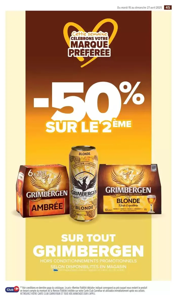 JOYEUSES PÂQUES du 15 avril au 27 avril 2025 - Catalogue page 47