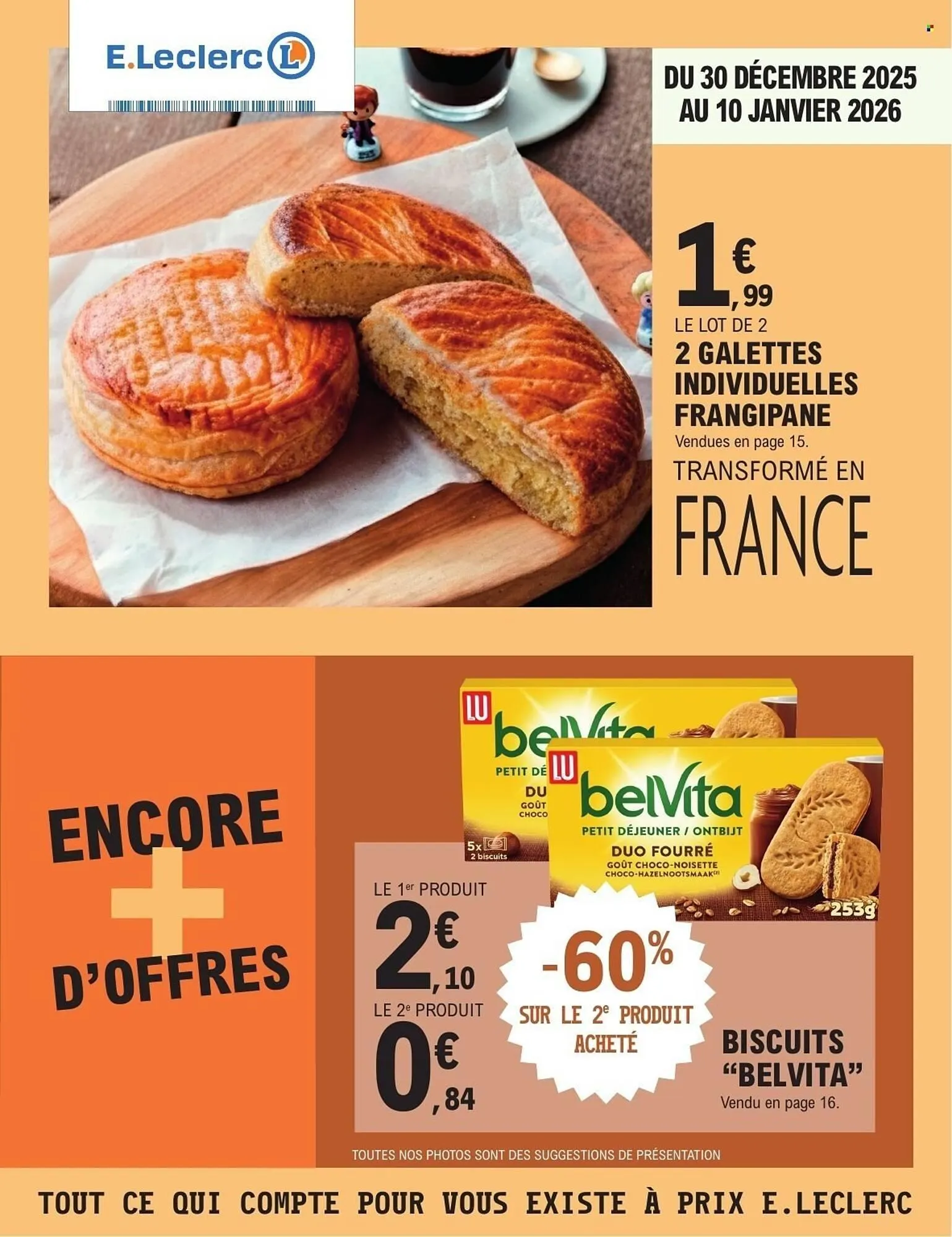 Catalogue E.Leclerc du 30 décembre au 10 janvier 2026 - Catalogue page 1