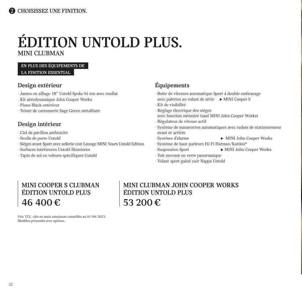 Catalogue Mini du 17 mai au 30 juin 2024 - Catalogue page 21