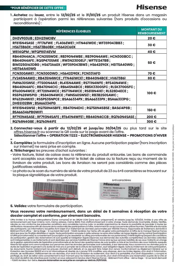 Jusqu'à 300€ remboursés du 12 février au 31 mars 2025 - Catalogue page 2