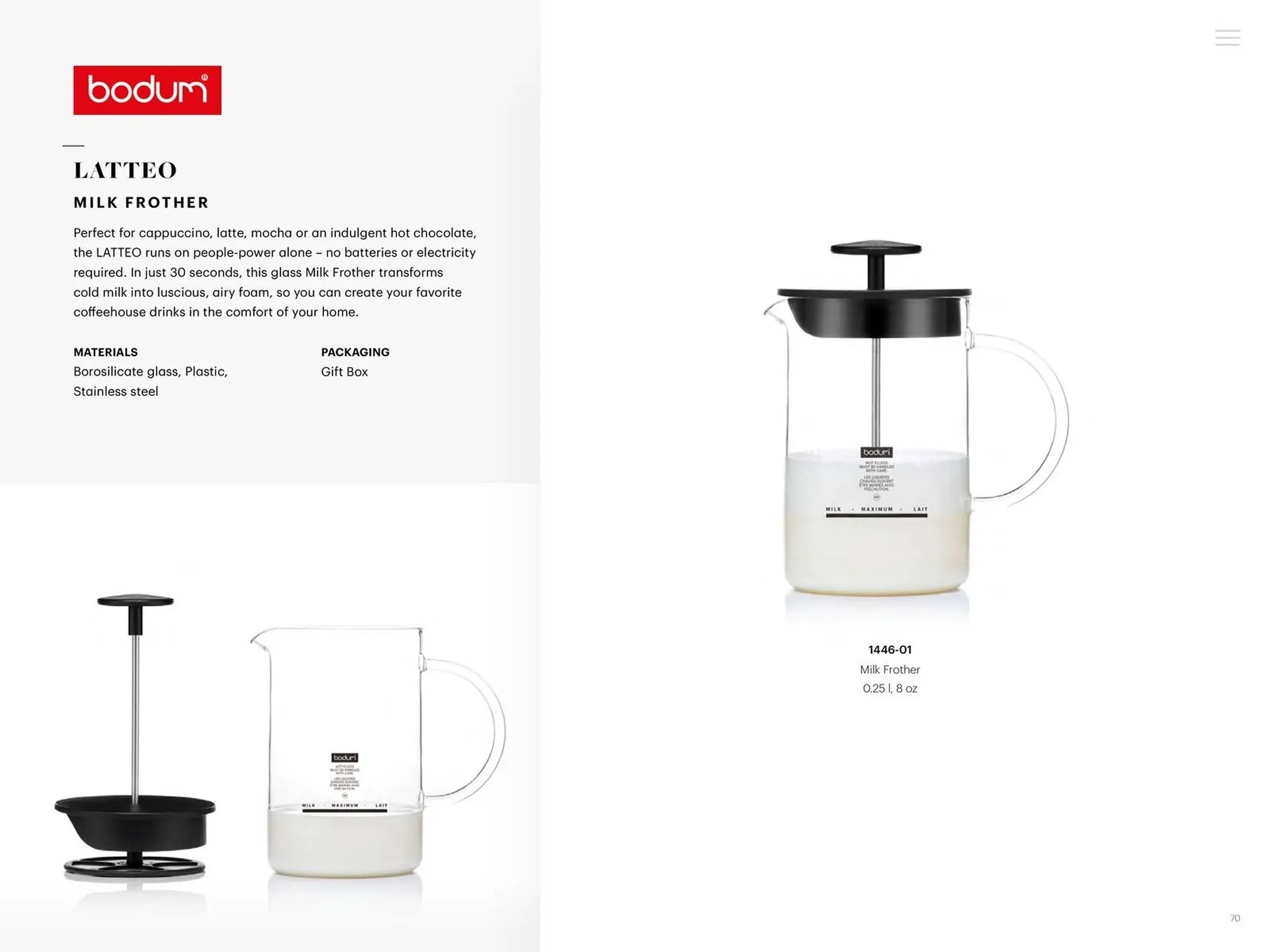 Catalogue Bodum du 9 février au 31 décembre 2026 - Catalogue page 70