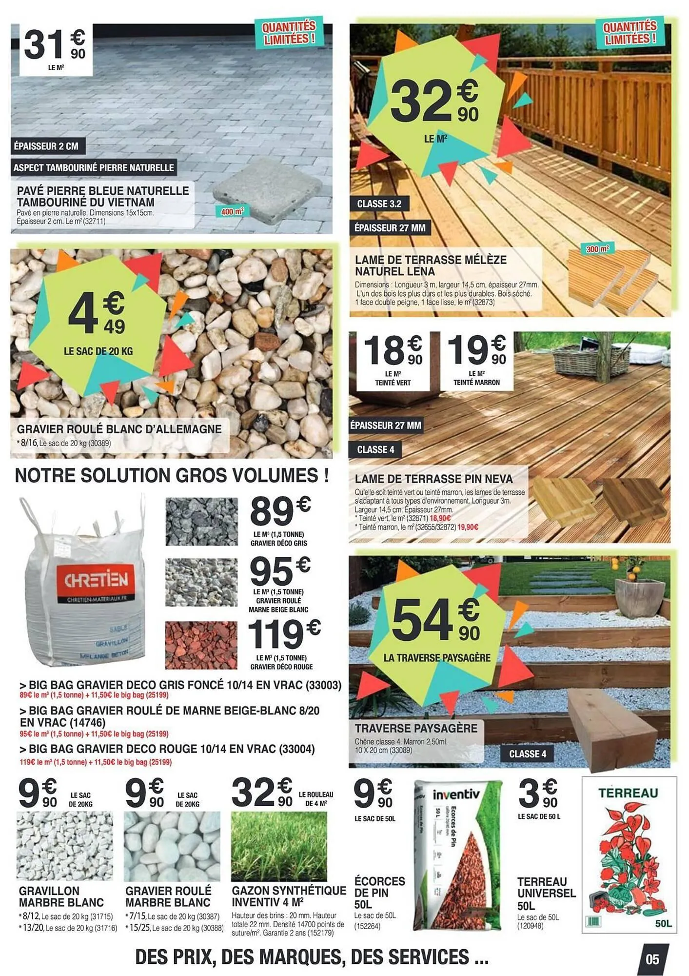 Catalogue Chretien Matériaux du 7 mars au 29 mars 2025 - Catalogue page 5