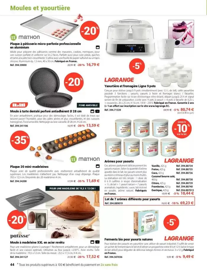 Printemps 2025 du 13 mars au 31 mai 2025 - Catalogue page 44