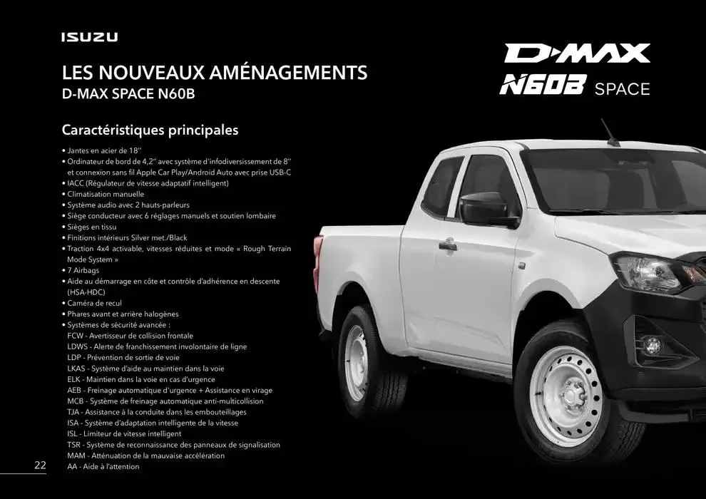 ISUZU SPACE N60B du 15 octobre au 15 octobre 2025 - Catalogue page 24