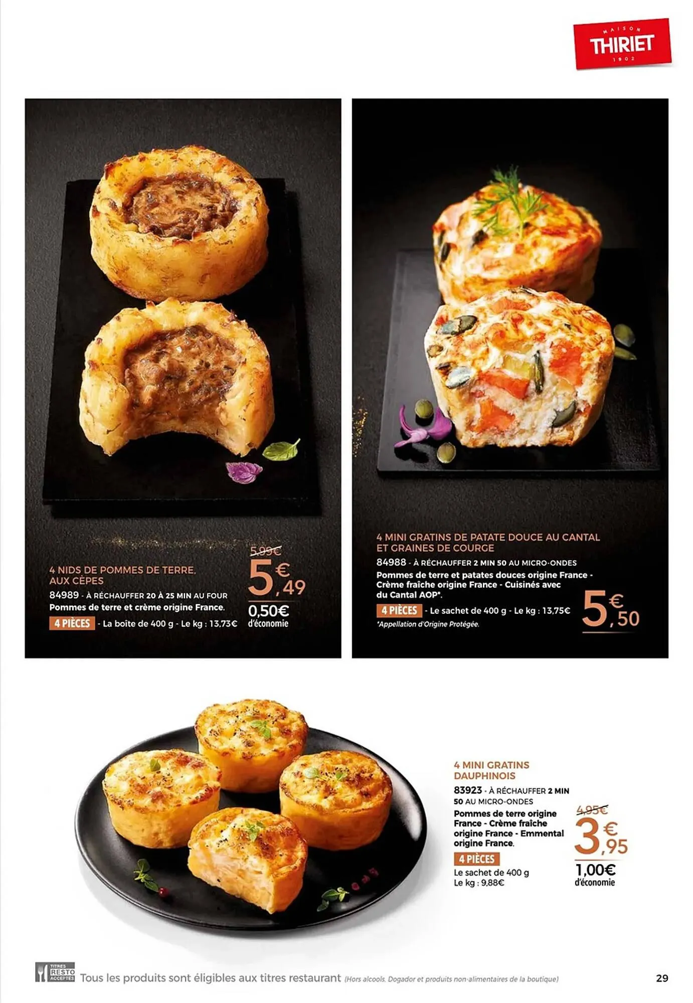 Catalogue Thiriet du 17 novembre au 31 décembre 2025 - Catalogue page 29