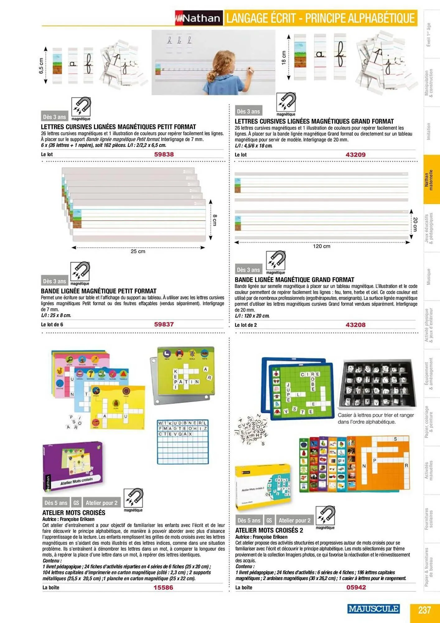 Catalogue Majuscule du 5 mars au 31 décembre 2025 - Catalogue page 261