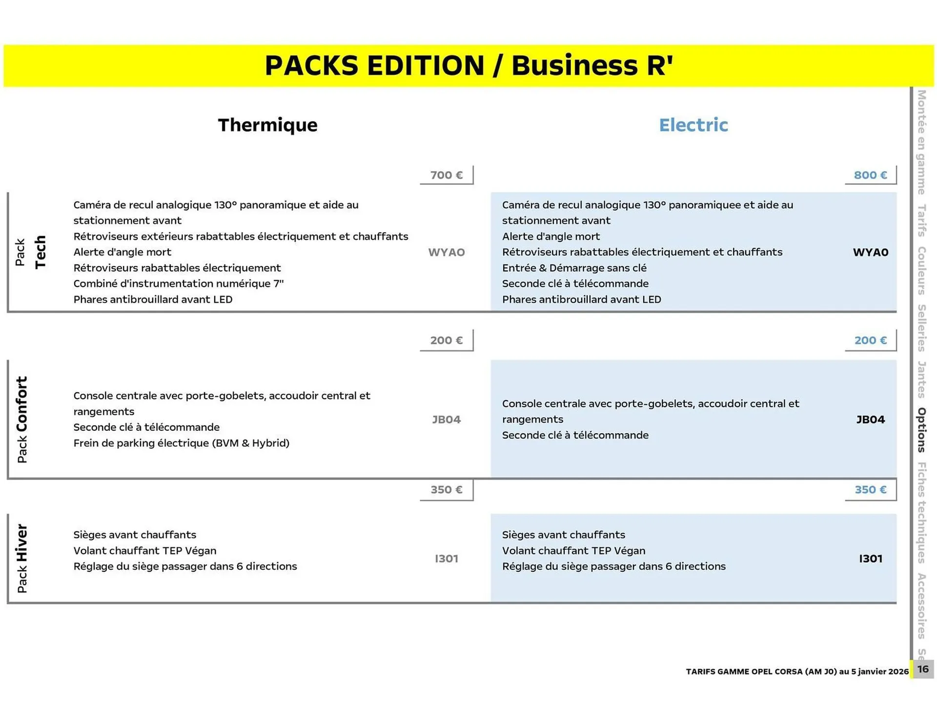 Catalogue Opel du 6 janvier au 6 janvier 2027 - Catalogue page 17