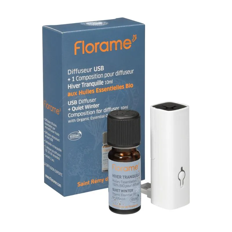 Coffret Diffusion USB blanc