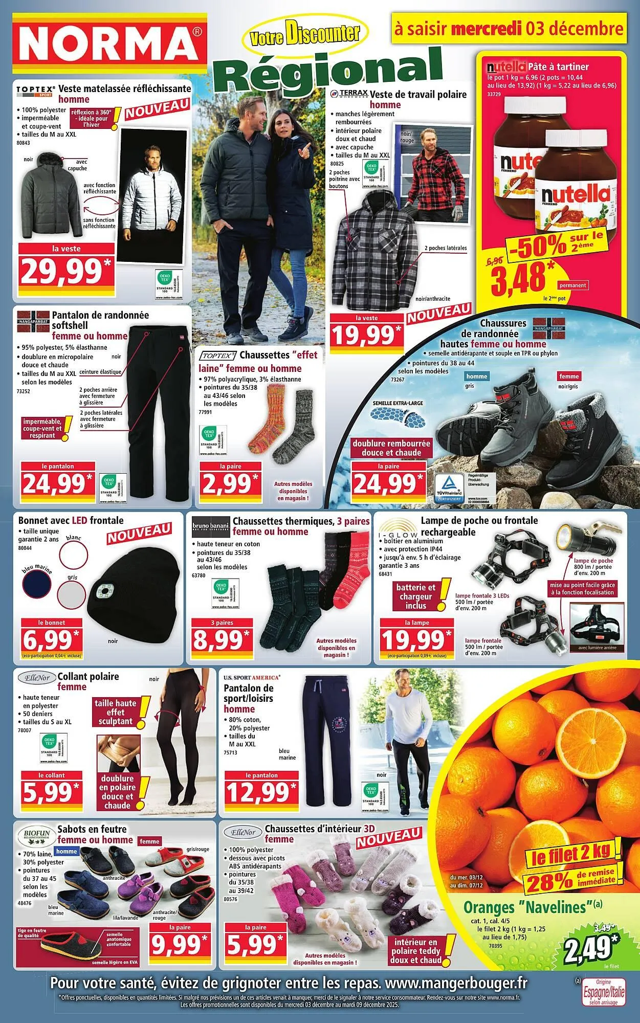 Catalogue Norma du 3 décembre au 9 décembre 2025 - Catalogue page 1