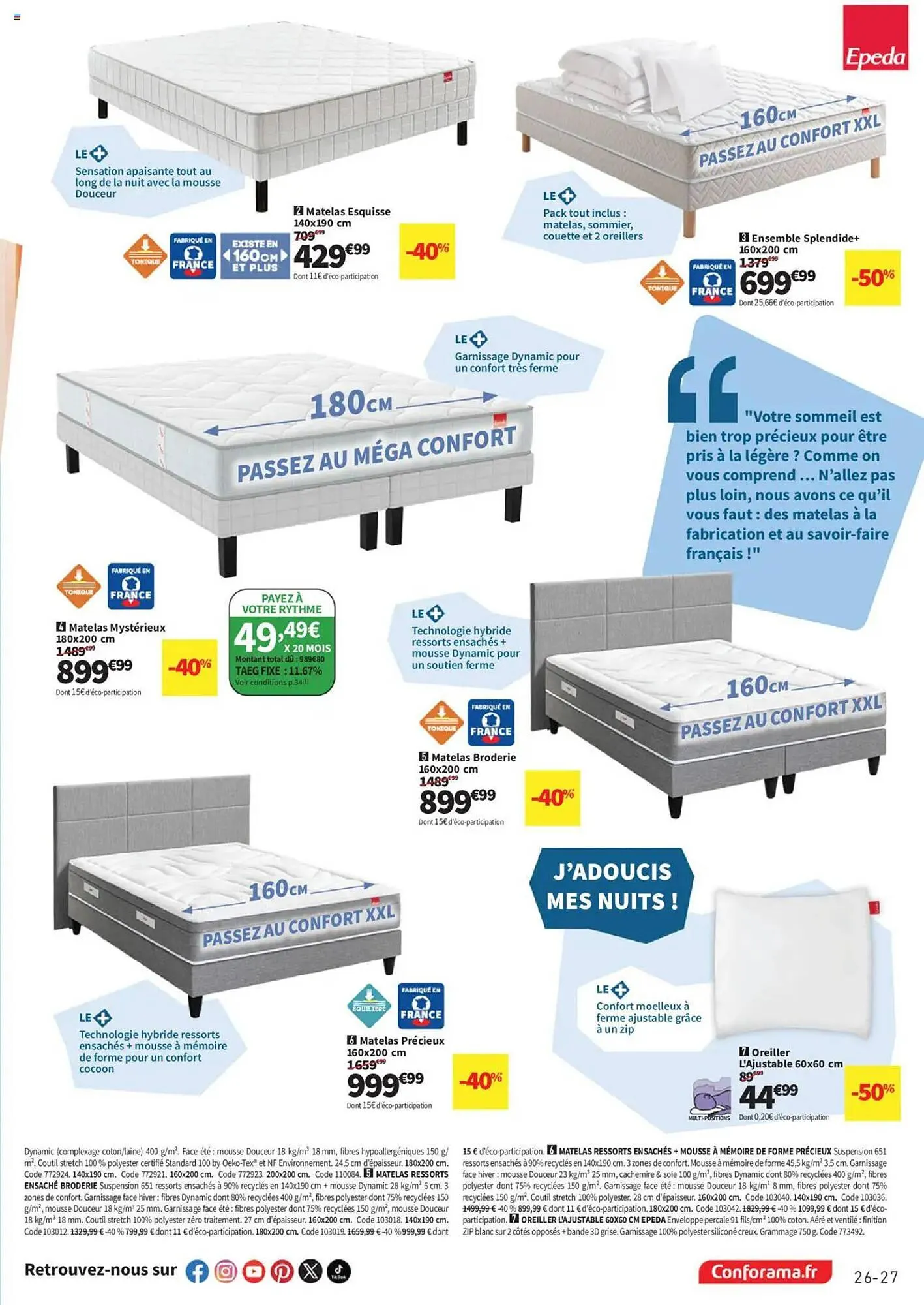 Catalogue Conforama du 10 juin au 31 décembre 2025 - Catalogue page 27