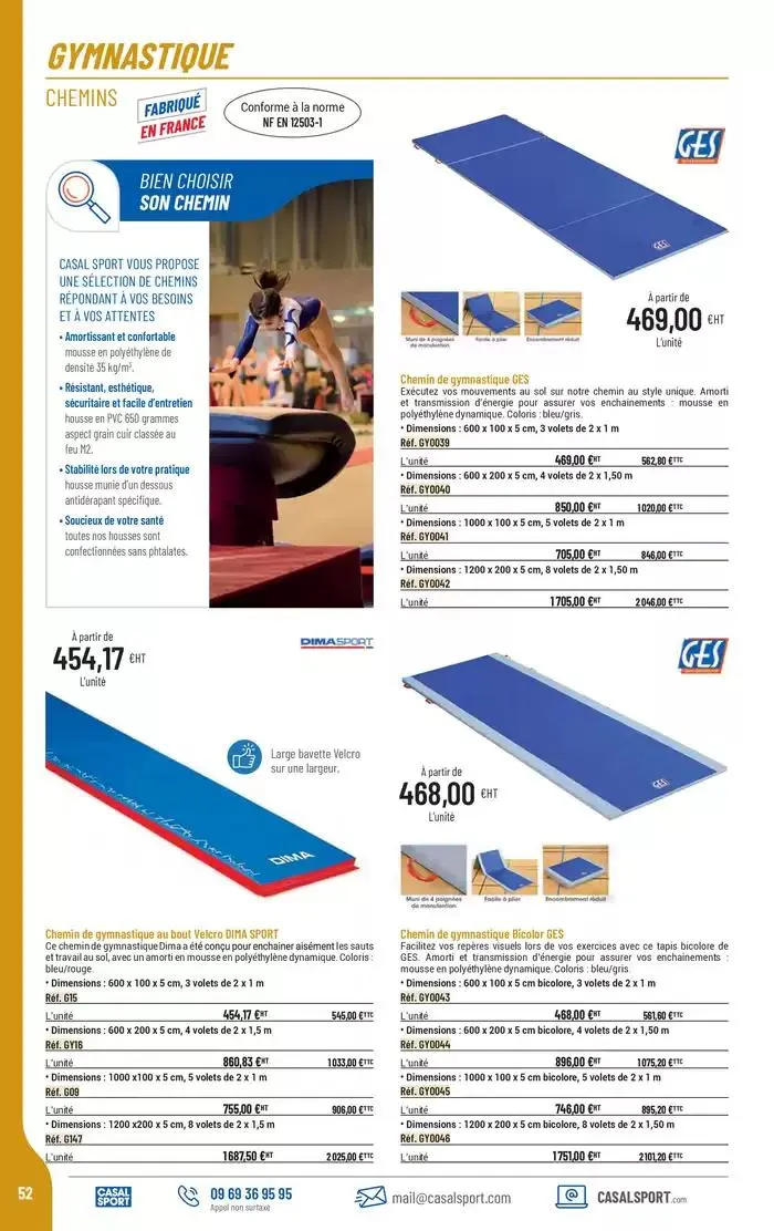 ÉQUIPEMENT SPORTIF du 6 mars au 31 décembre 2025 - Catalogue page 24