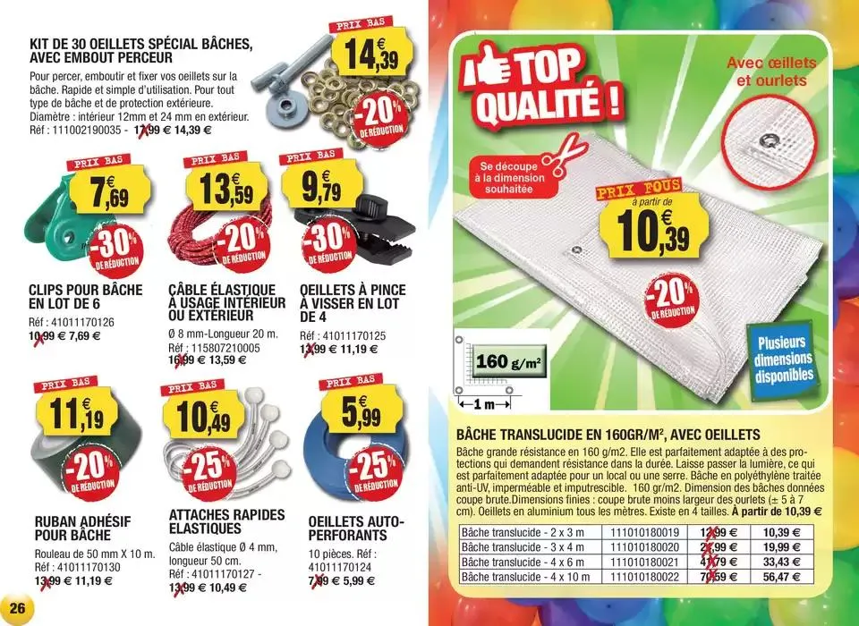 Les jours Anniversaire ! du 11 avril au 31 décembre 2025 - Catalogue page 26