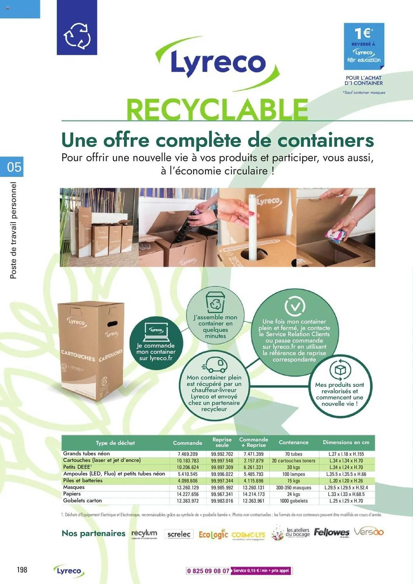 Catalogue Lyreco du 15 mai au 31 décembre 2023 - Catalogue page 198