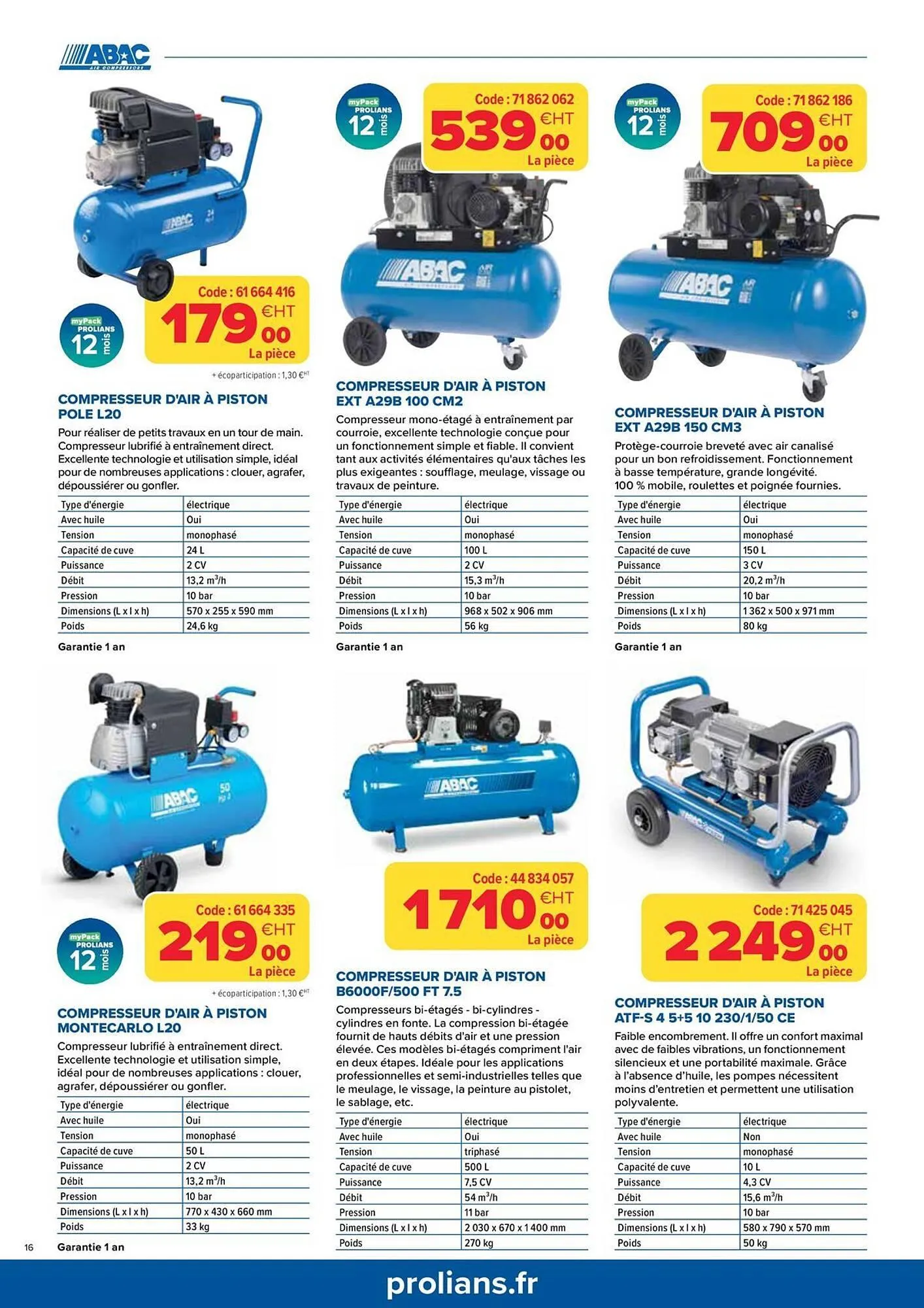 Catalogue Prolians du 16 octobre au 31 décembre 2025 - Catalogue page 16