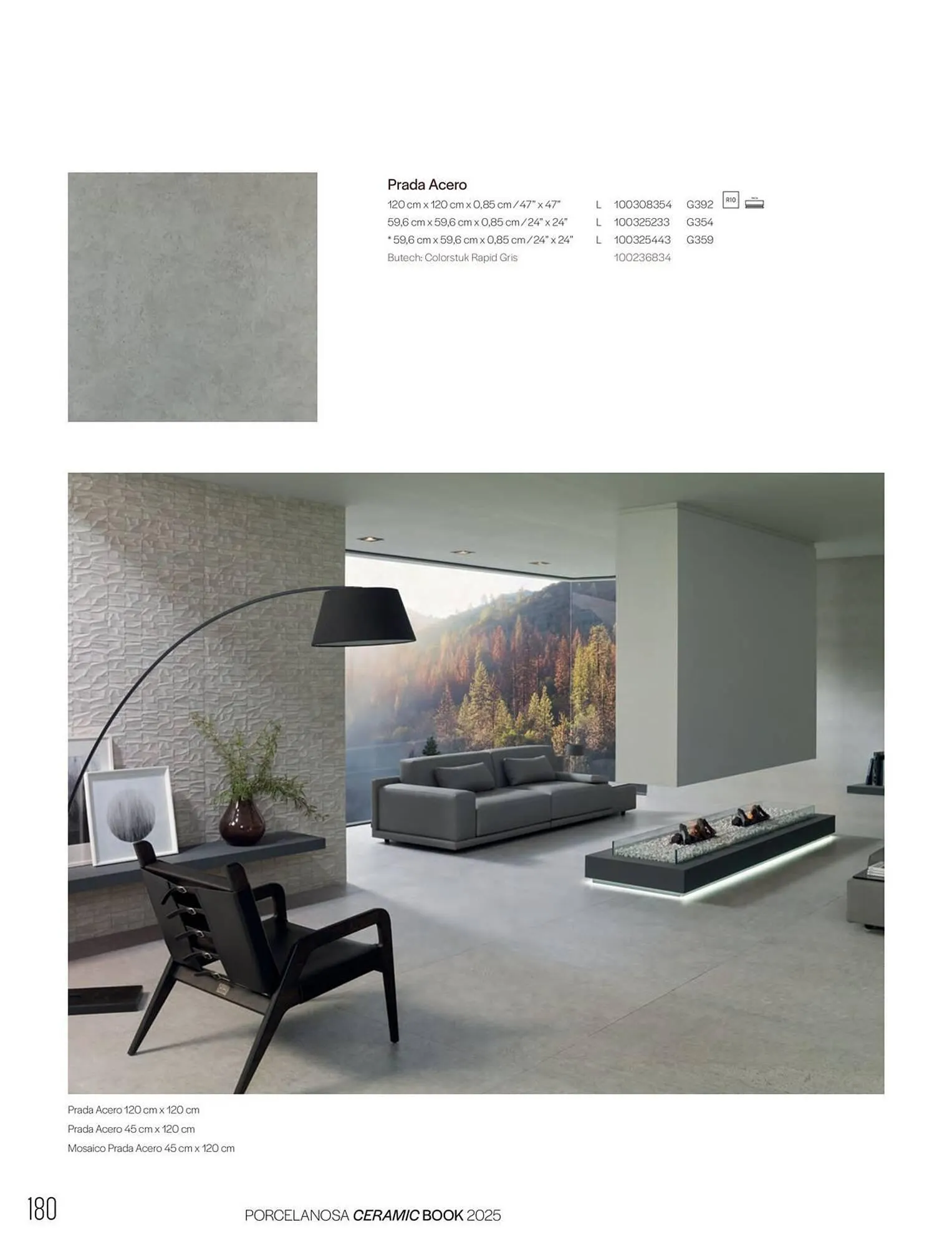 Catalogue Porcelanosa du 27 janvier au 31 décembre 2025 - Catalogue page 182