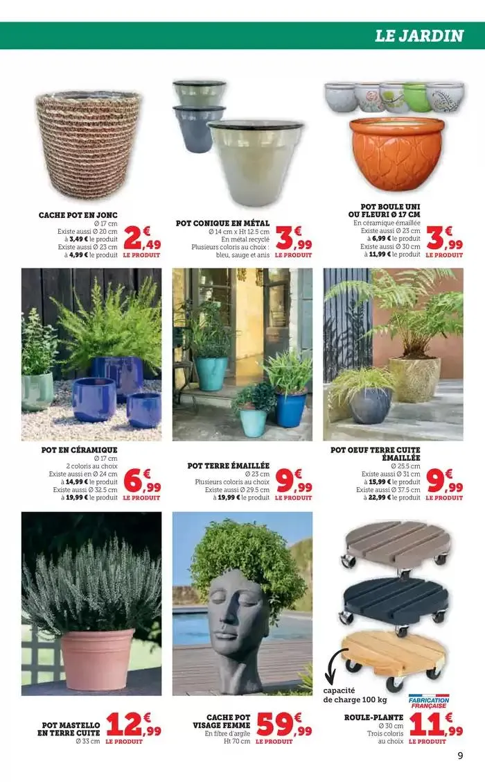 Spécial Jardin du 18 février au 16 mars 2025 - Catalogue page 9