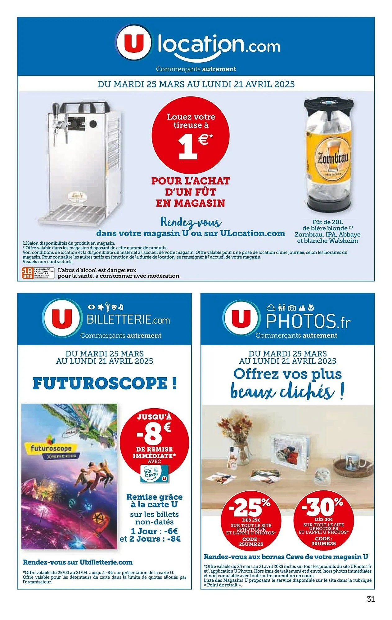 Catalogue Super U du 25 mars au 21 avril 2025 - Catalogue page 31
