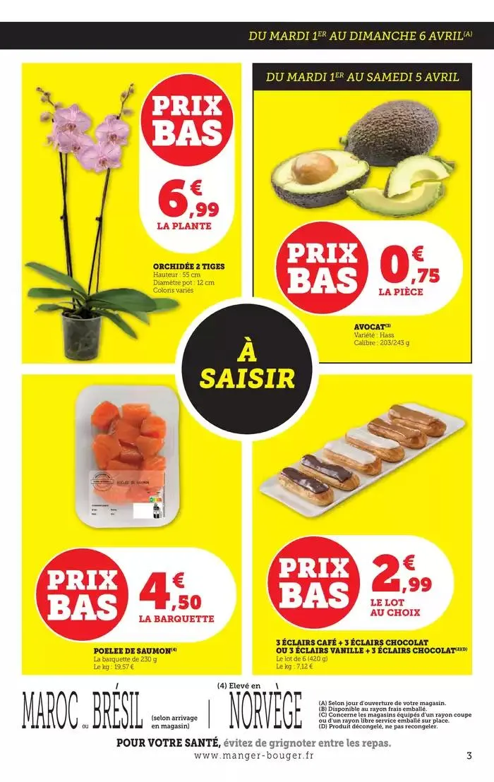 LE MARCHÉ À PRIX BAS ! du 1 avril au 13 avril 2025 - Catalogue page 3