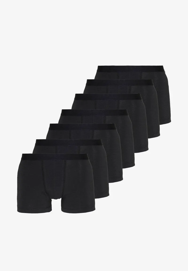 7 PACK - Calzoncillos bóxer cortos - black