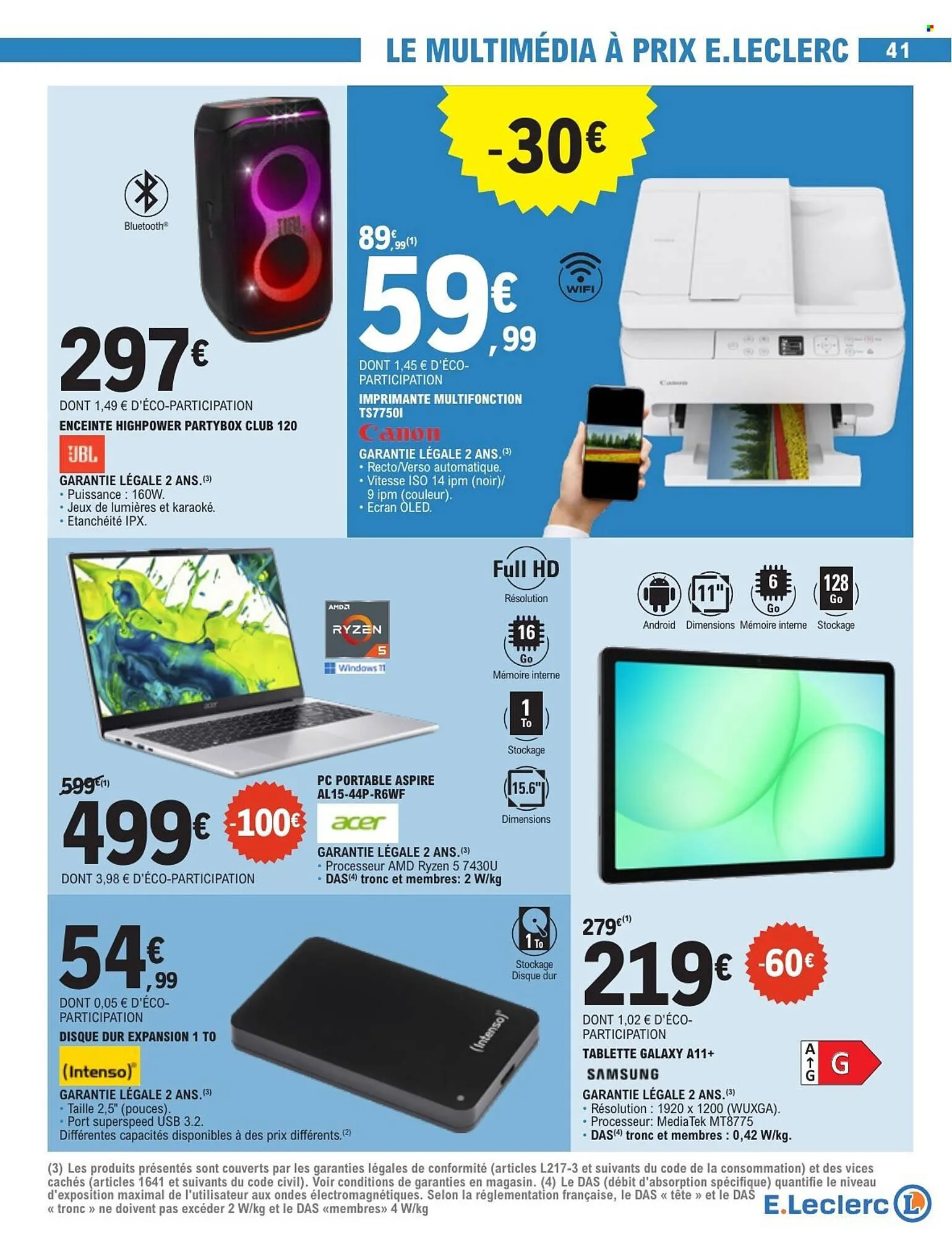 Catalogue E.Leclerc du 10 mars au 21 mars 2026 - Catalogue page 41