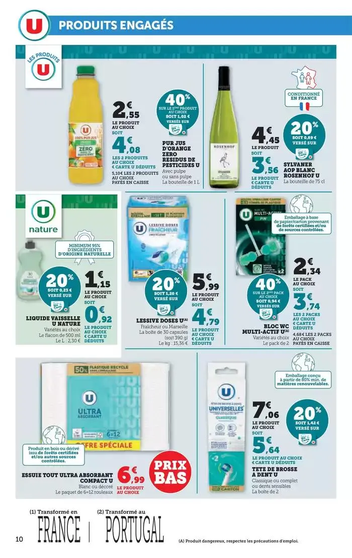 Catalogue U Express du 25 mars au 6 avril 2025 - Catalogue page 10