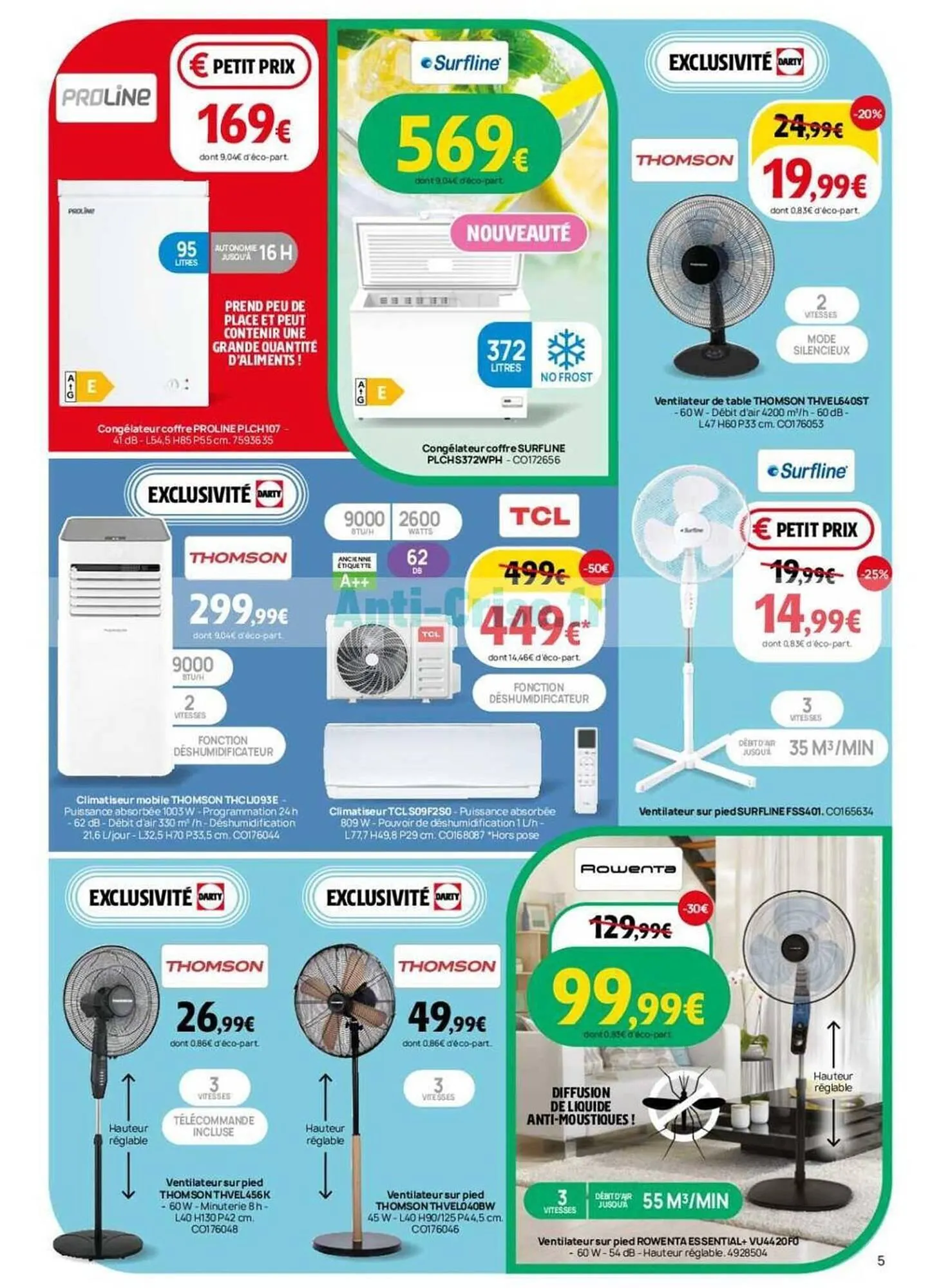 Catalogue Darty du 2 juillet au 20 juillet 2025 - Catalogue page 5