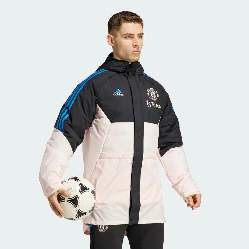 Manchester United Parka 2023 - Beige/Black/Blue