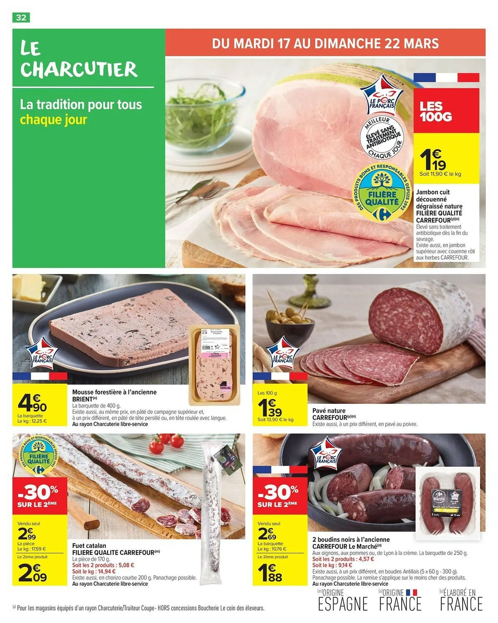 Catalogue Carrefour Market du 17 mars au 29 mars 2026 - Catalogue page 34