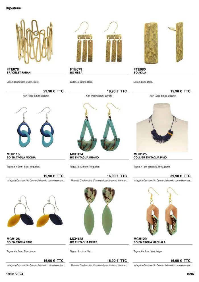 ARTISANAT . DéCORATION . MODE . JOUETS du 9 février au 31 août 2024 - Catalogue page 10