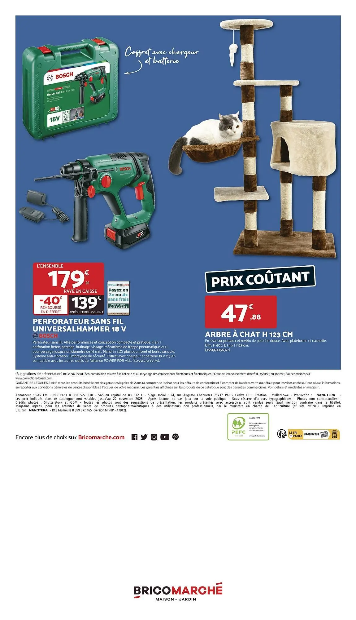 Catalogue Bricomarché du 12 novembre au 22 novembre 2025 - Catalogue page 10