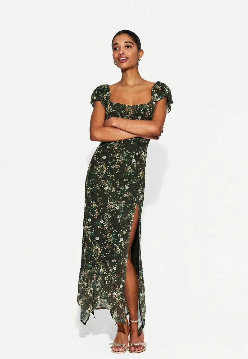 Robe longue - neon green