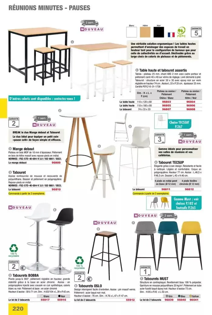 Catalogue Entreprises 2025 du 13 janvier au 31 décembre 2025 - Catalogue page 222