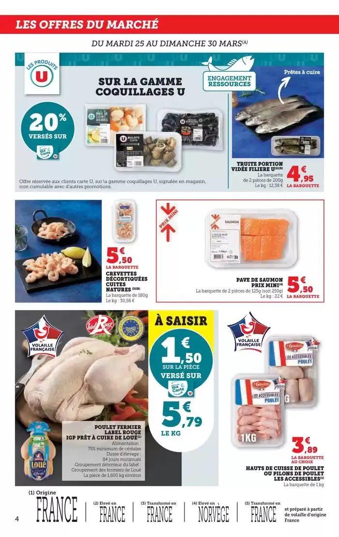Catalogue U Express du 25 mars au 6 avril 2025 - Catalogue page 4