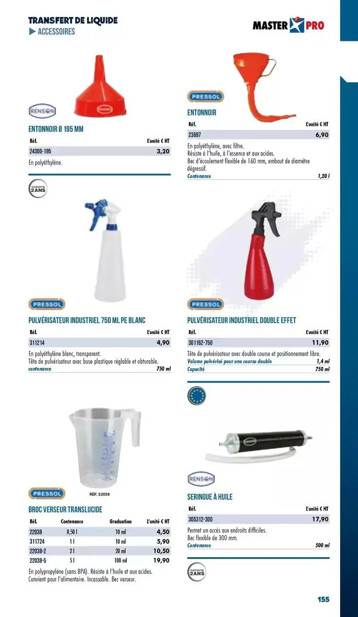 Essentiel Industrie 2025 du 3 janvier au 31 décembre 2025 - Catalogue page 157