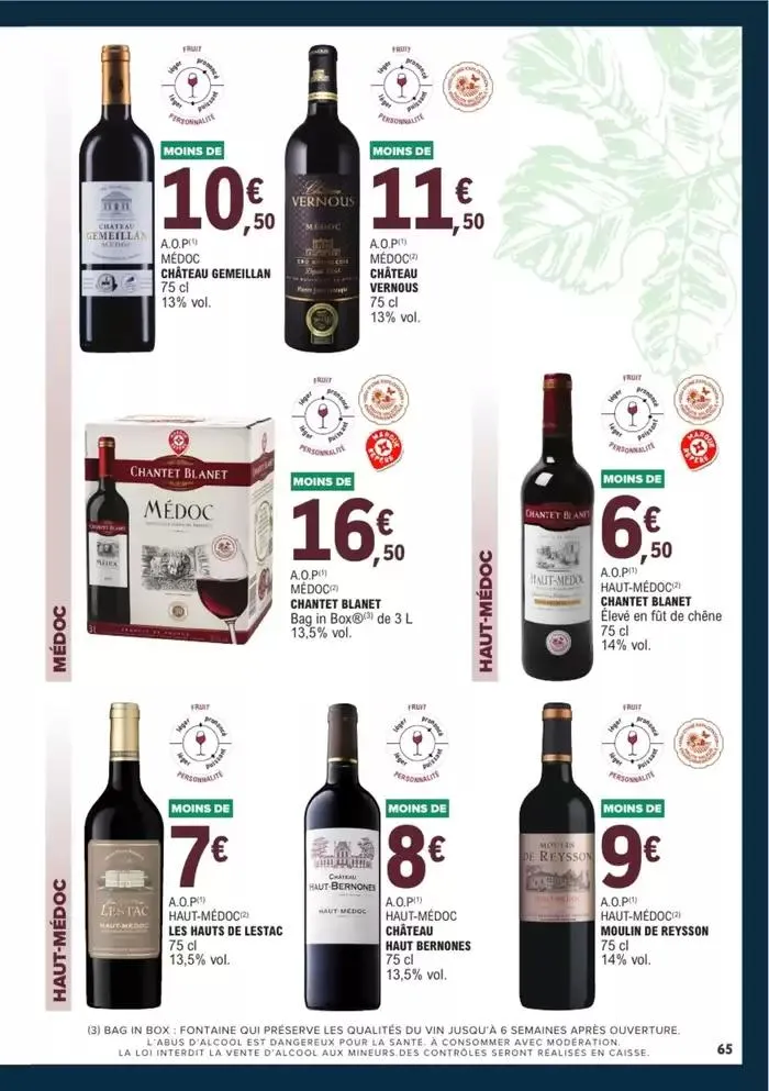 GUIDES DES VINS 2024/2025 du 1 avril au 31 décembre 2025 - Catalogue page 89
