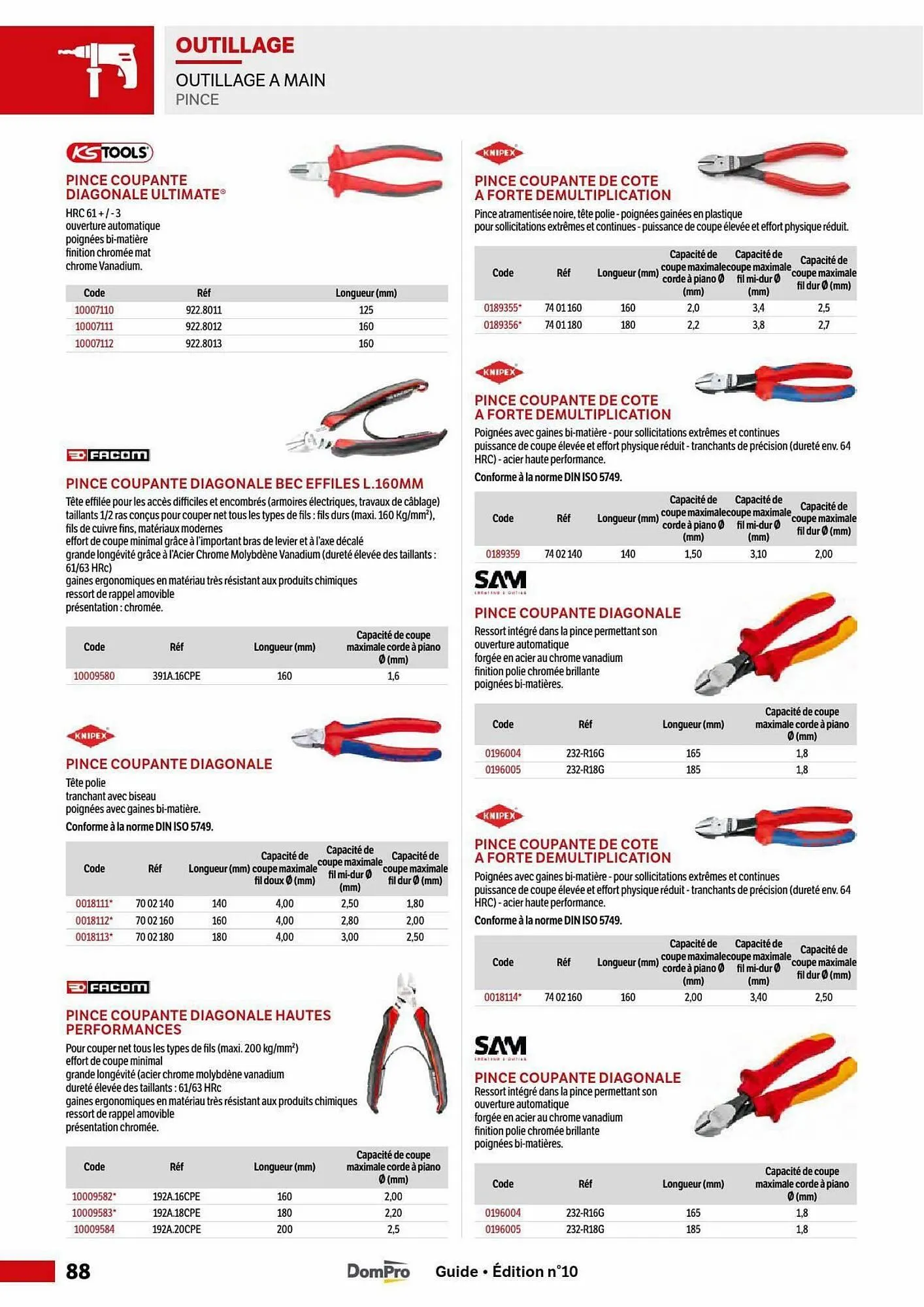 Catalogue DomPro du 5 mai au 30 août 2025 - Catalogue page 88
