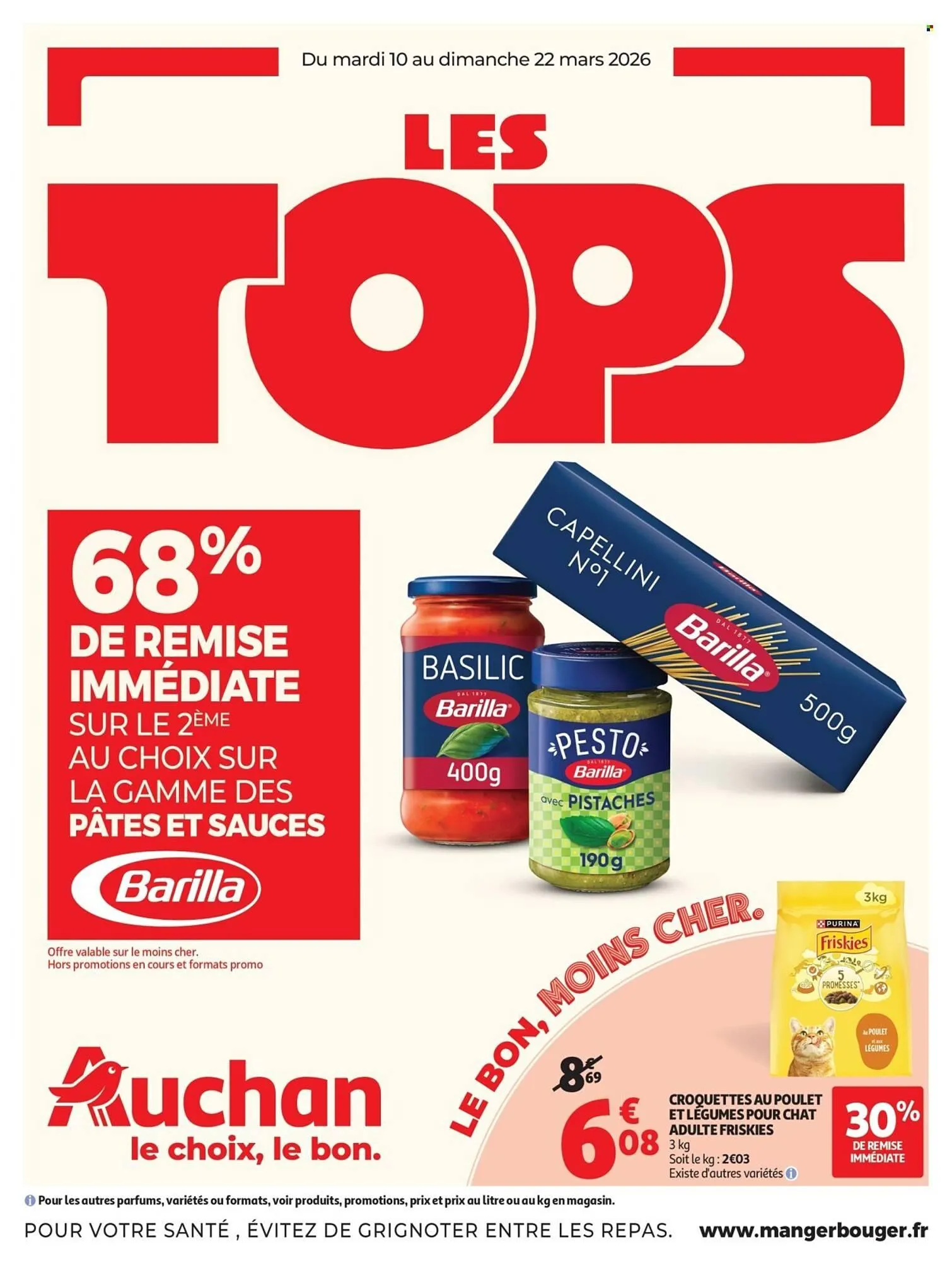 Catalogue Auchan du 10 mars au 22 mars 2026 - Catalogue page 1